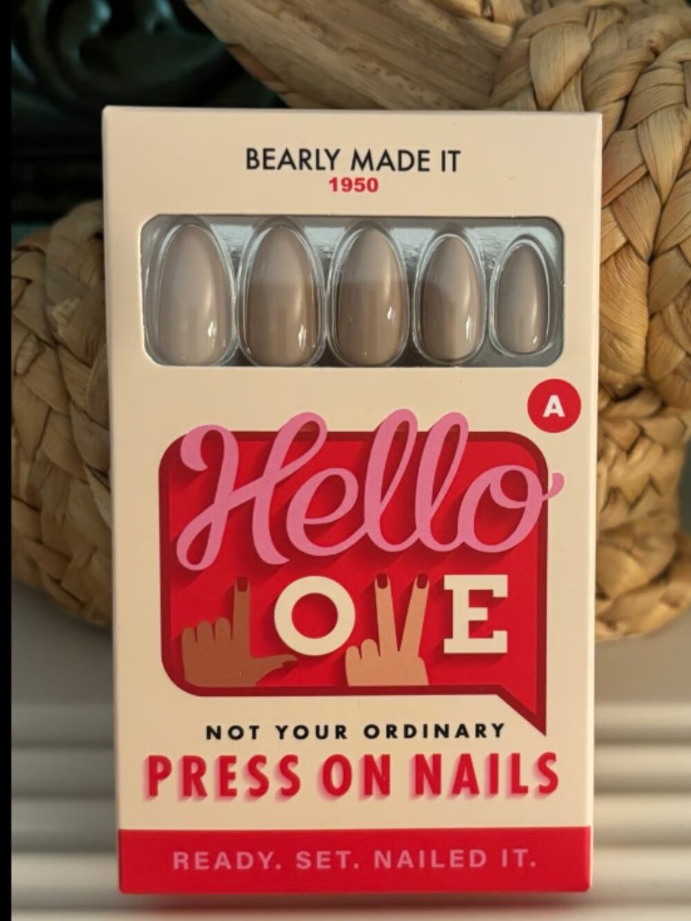 Hello Love Barely Made It Press On Nails
